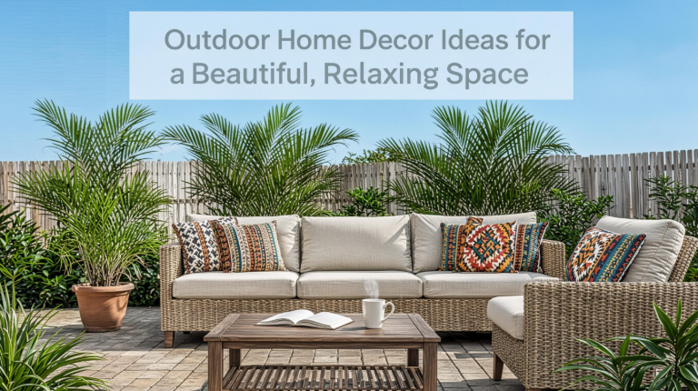 Outdoor Home Decor Ideas for a Beautiful, Relaxing Space