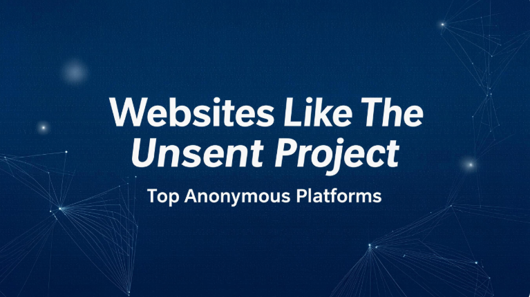 Websites Like The Unsent Project: Top Anonymous Platforms