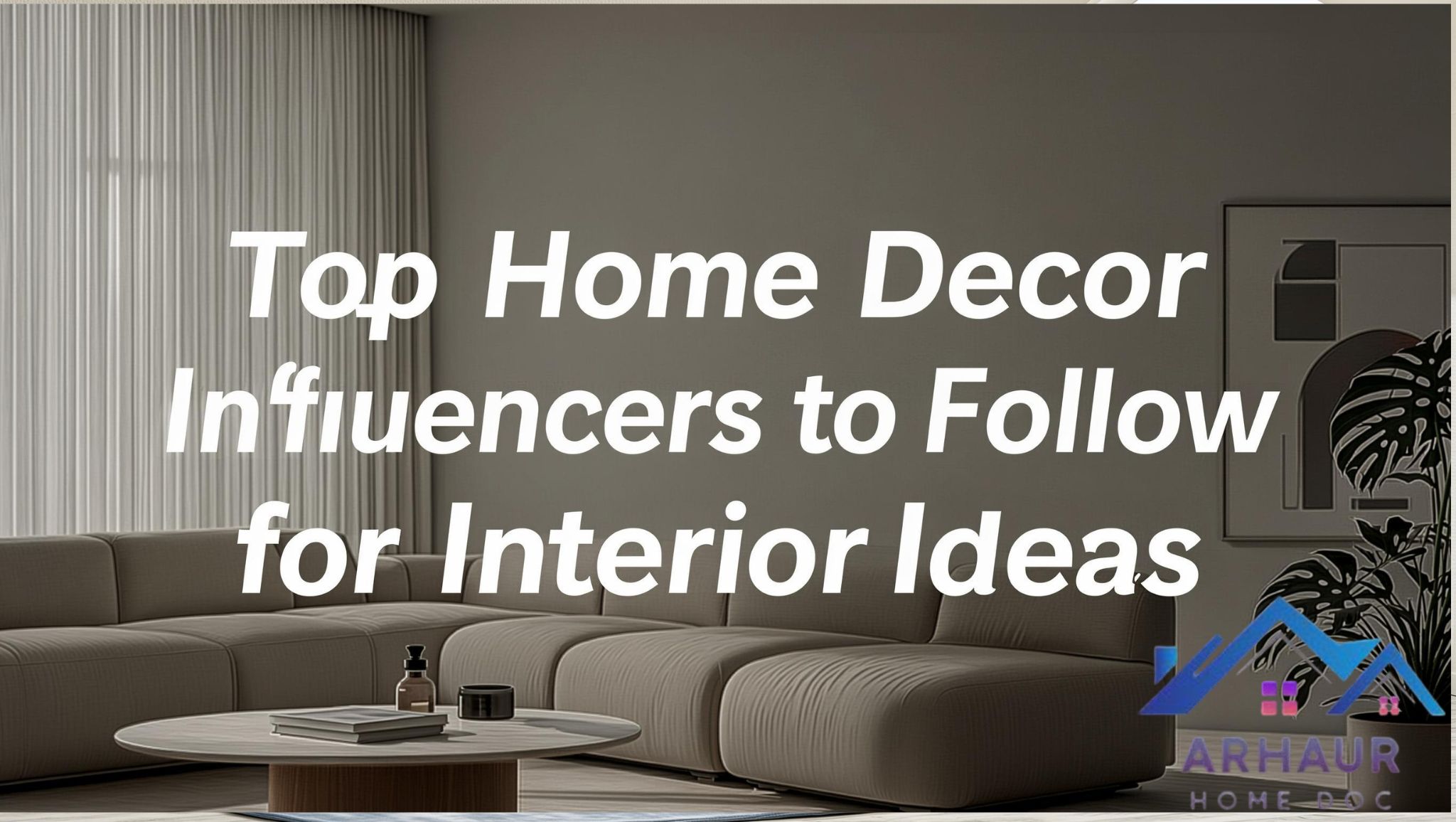 Top Home Decor Influencers to Follow for Interior Ideas